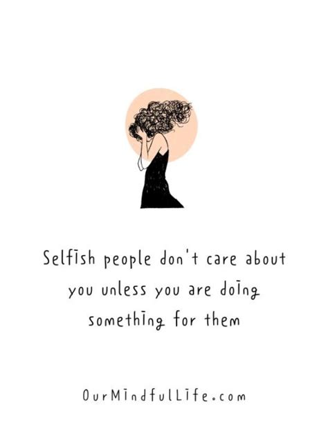 quotes about selfish friends